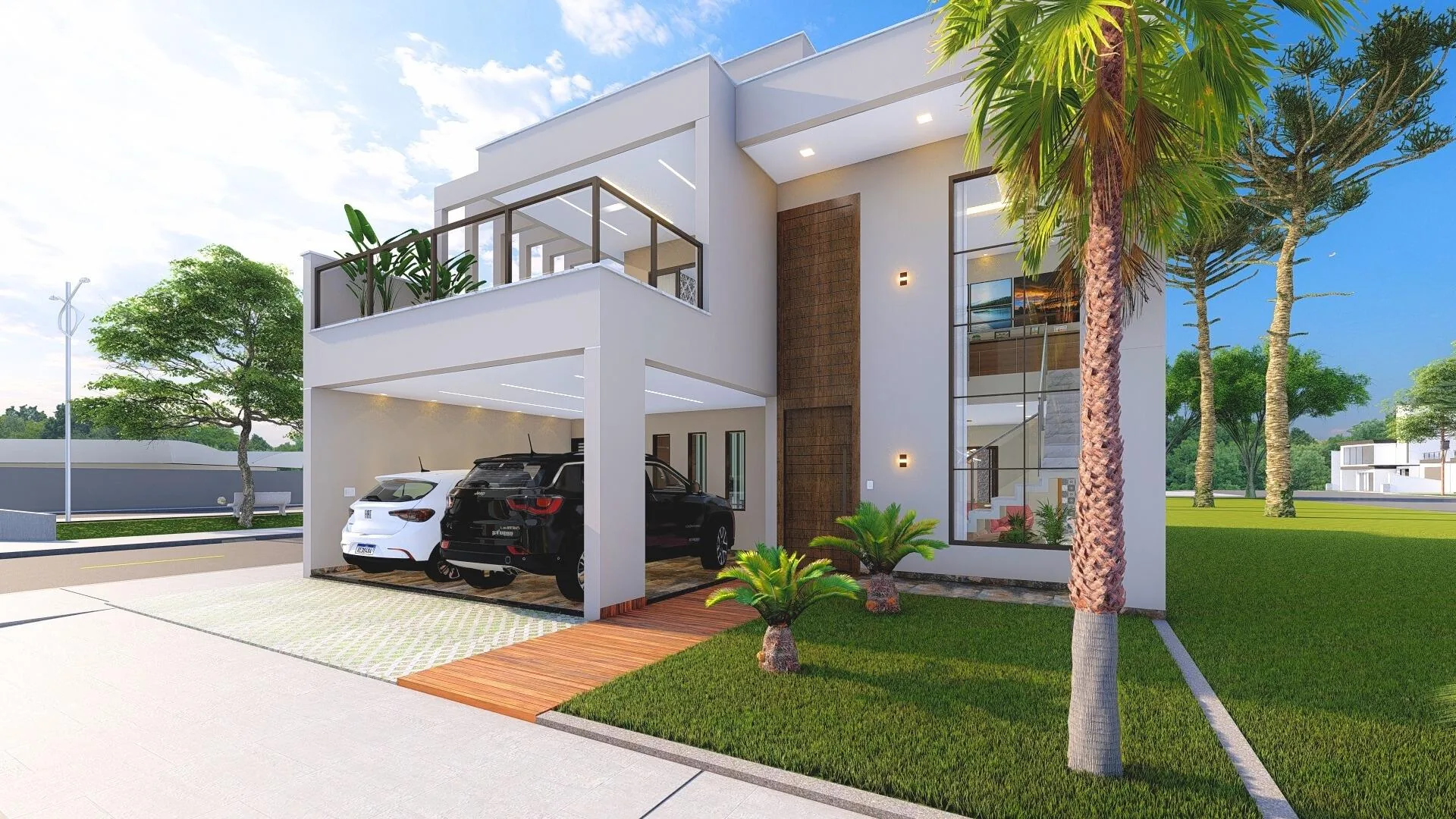 Fachada do Projeto Sobrado 1